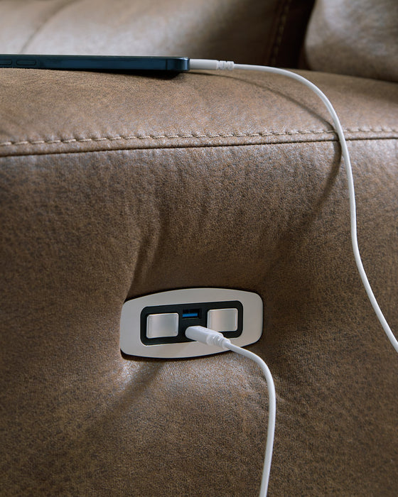 Beckley Place Power Reclining Sofa - Furniture Land (Milwaukee, WI)