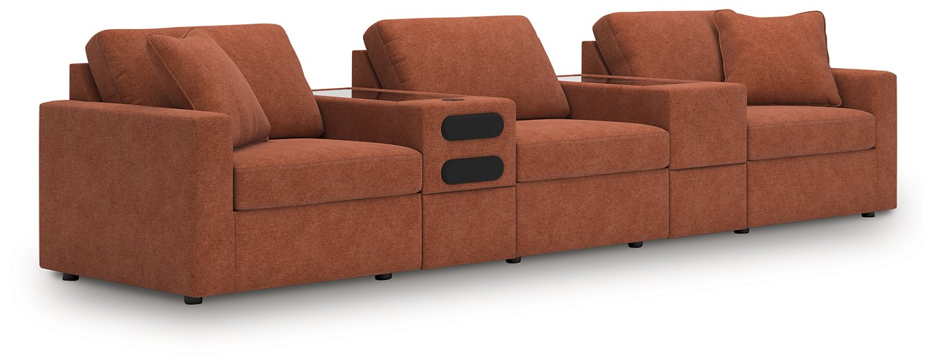 Modmax Sectional with Audio System - Furniture Land (Milwaukee, WI)