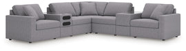 Modmax Balanced Sectional with Audio and Storage Consoles - Furniture Land (Milwaukee, WI)