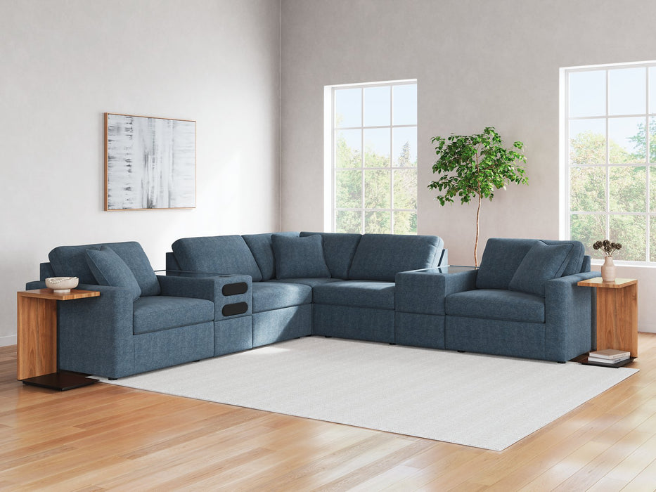 Modmax Balanced Sectional with Audio and Storage Consoles - Furniture Land (Milwaukee, WI)