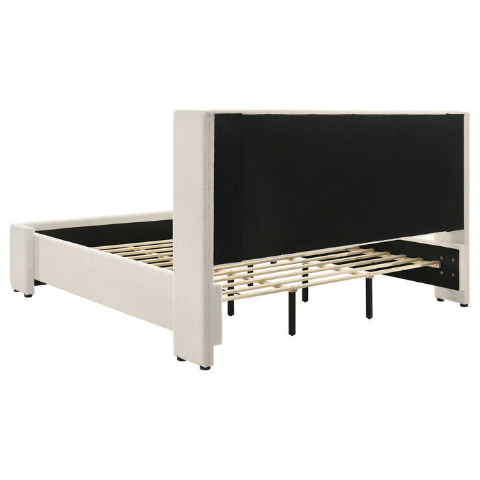 Alamosa Wingback Platform Bed