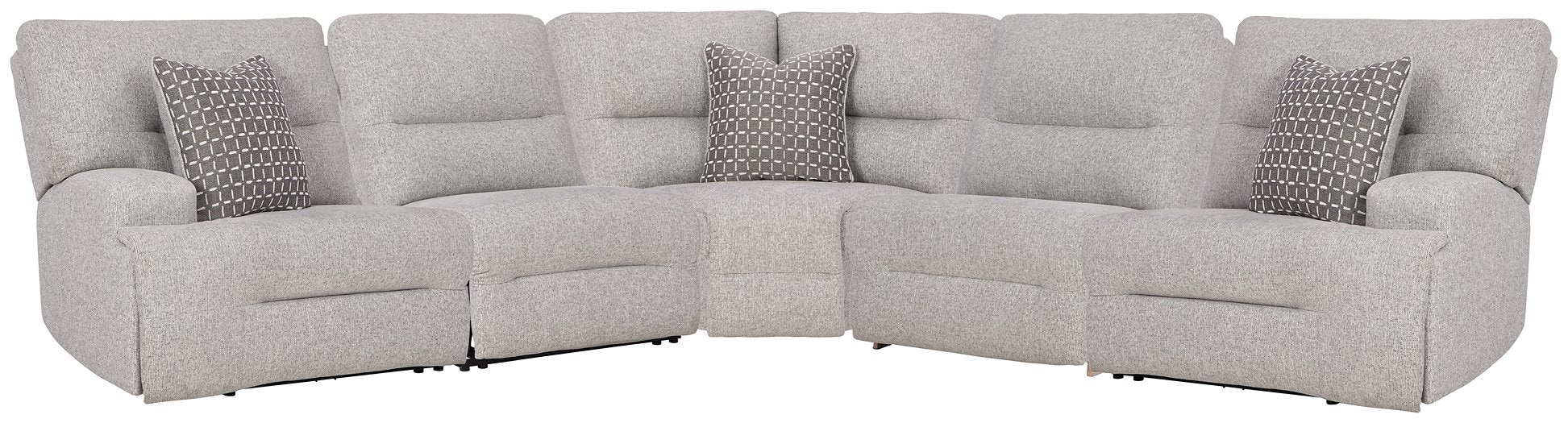 Acklen Place Power Reclining Sectional - Furniture Land (Milwaukee, WI)
