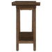 Ornelas 46-inch Console Table with Slatted Shelf Mango Brown - Furniture Land (Milwaukee, WI)