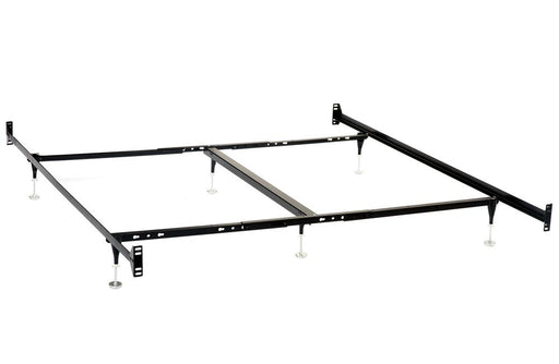 Esme California King, E.King, Queen, Twin Over Full Bed Frame Black - Furniture Land (Milwaukee, WI)