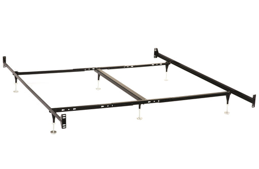 Esme California King, E.King, Queen, Twin Over Full Bed Frame Black - Furniture Land (Milwaukee, WI)