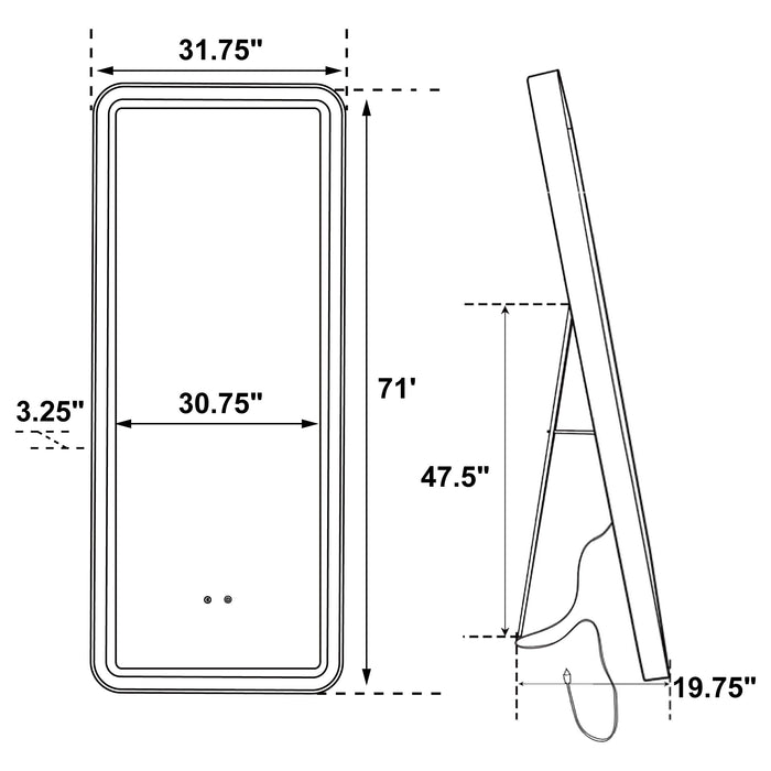 Glendora Mirrors - Furniture Land (Milwaukee, WI)
