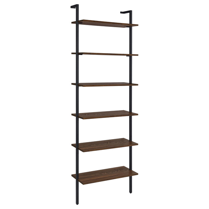 Owens 3-piece 96-inch Wall Mounted Bookshelf Set Walnut - Furniture Land (Milwaukee, WI)