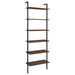 Owens 3-piece 96-inch Wall Mounted Bookshelf Set Walnut - Furniture Land (Milwaukee, WI)