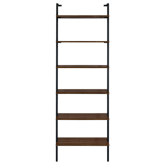 Owens 3-piece 96-inch Wall Mounted Bookshelf Set Walnut - Furniture Land (Milwaukee, WI)