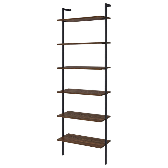 Owens 3-piece 96-inch Wall Mounted Bookshelf Set Walnut - Furniture Land (Milwaukee, WI)
