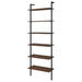 Owens 3-piece 96-inch Wall Mounted Bookshelf Set Walnut - Furniture Land (Milwaukee, WI)