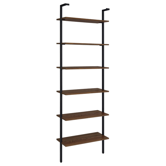 Owens 3-piece 96-inch Wall Mounted Bookshelf Set Walnut - Furniture Land (Milwaukee, WI)