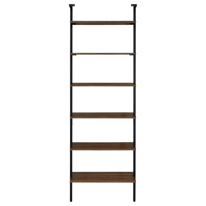 Owens 3-piece 96-inch Wall Mounted Bookshelf Set Walnut - Furniture Land (Milwaukee, WI)