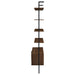 Owens 96-inch 4-shelf Storage Wall Bookshelf Walnut - Furniture Land (Milwaukee, WI)