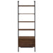 Owens 96-inch 4-shelf Storage Wall Bookshelf Walnut - Furniture Land (Milwaukee, WI)