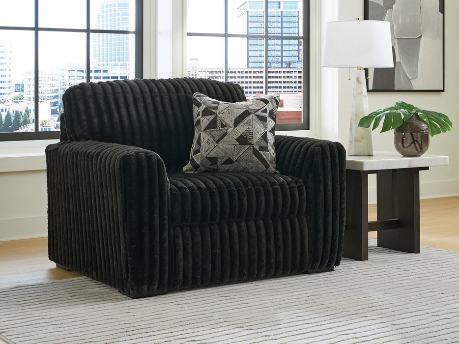 Midnight-Madness Oversized Chair - Furniture Land (Milwaukee, WI)