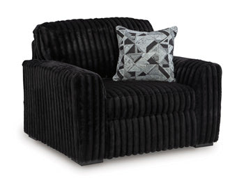 Midnight-Madness Oversized Chair - Furniture Land (Milwaukee, WI)
