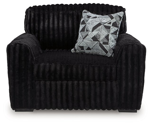 Midnight-Madness Oversized Chair - Furniture Land (Milwaukee, WI)