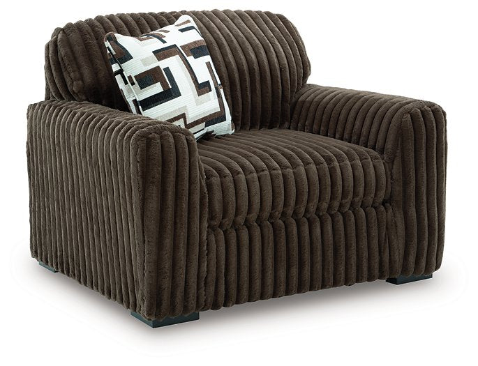 Midnight-Madness Oversized Chair - Furniture Land (Milwaukee, WI)