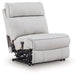 Social Pointe Reclining Sectional with Storage Console - Furniture Land (Milwaukee, WI)