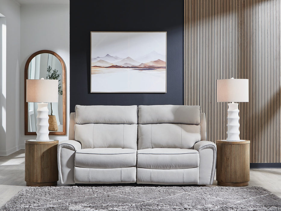 Social Pointe Reclining Loveseat - Furniture Land (Milwaukee, WI)