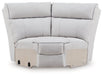 Social Pointe Reclining Sectional with Storage Console - Furniture Land (Milwaukee, WI)
