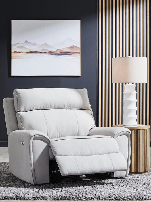 Social Pointe Power Recliner - Furniture Land (Milwaukee, WI)
