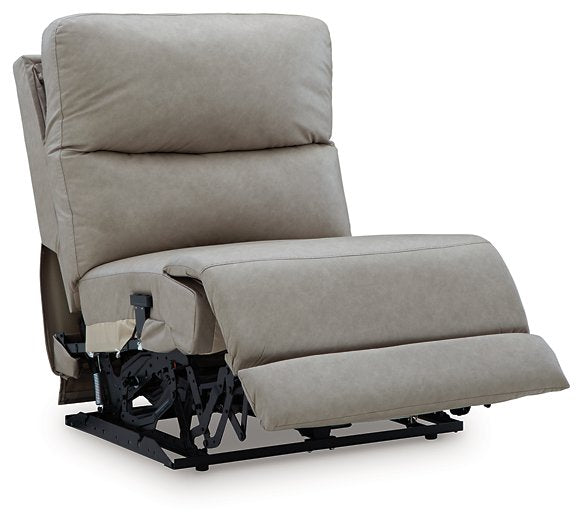 Narwhal Place Reclining Sectional with Storage Console - Furniture Land (Milwaukee, WI)
