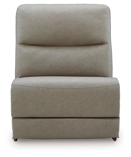 Narwhal Place Reclining Sectional with Storage Console - Furniture Land (Milwaukee, WI)