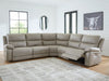 Narwhal Place Power Reclining Sectional - Furniture Land (Milwaukee, WI)