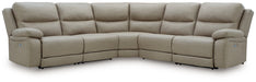 Narwhal Place Power Reclining Sectional - Furniture Land (Milwaukee, WI)