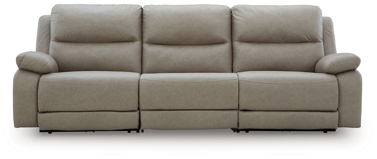 Narwhal Place Power Reclining Sectional - Furniture Land (Milwaukee, WI)