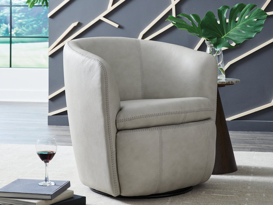 Kierreys Swivel Accent Chair - Furniture Land (Milwaukee, WI)
