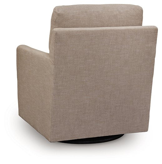 Freybourne Next-Gen Nuvella Swivel Accent Chair - Furniture Land (Milwaukee, WI)