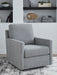 Freybourne Next-Gen Nuvella Swivel Accent Chair - Furniture Land (Milwaukee, WI)