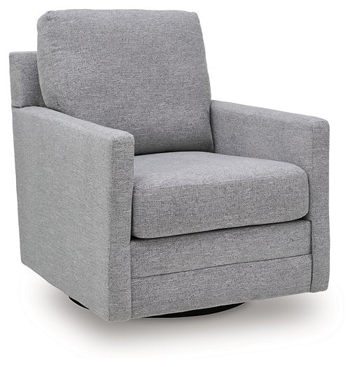 Freybourne Next-Gen Nuvella Swivel Accent Chair - Furniture Land (Milwaukee, WI)