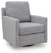 Freybourne Next-Gen Nuvella Swivel Accent Chair - Furniture Land (Milwaukee, WI)