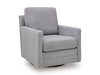 Freybourne Next-Gen Nuvella Swivel Accent Chair - Furniture Land (Milwaukee, WI)