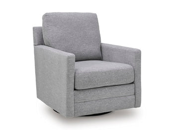 Freybourne Next-Gen Nuvella Swivel Accent Chair - Furniture Land (Milwaukee, WI)
