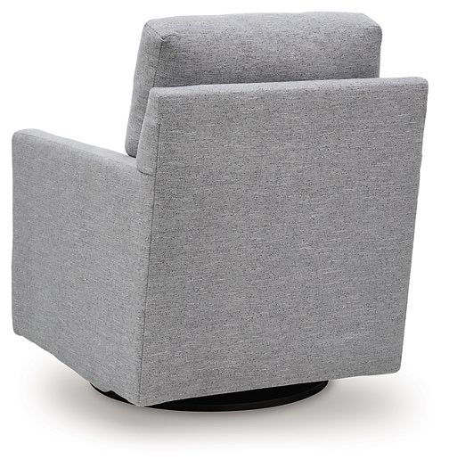 Freybourne Next-Gen Nuvella Swivel Accent Chair - Furniture Land (Milwaukee, WI)