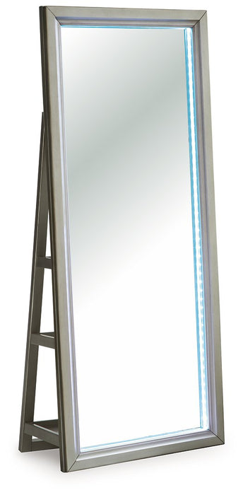 Evesen Floor Standing Mirror/Storage - Furniture Land (Milwaukee, WI)