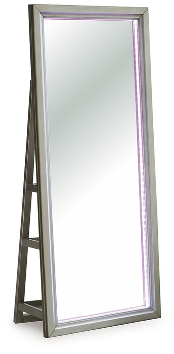 Evesen Floor Standing Mirror/Storage - Furniture Land (Milwaukee, WI)