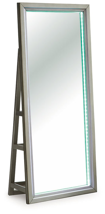 Evesen Floor Standing Mirror/Storage - Furniture Land (Milwaukee, WI)