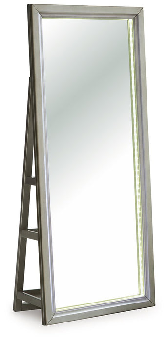 Evesen Floor Standing Mirror/Storage - Furniture Land (Milwaukee, WI)