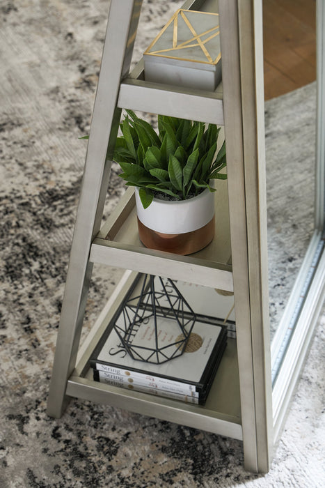 Evesen Floor Standing Mirror/Storage - Furniture Land (Milwaukee, WI)