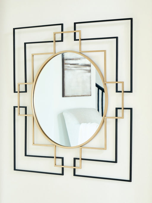 Oceanal Accent Mirror - Furniture Land (Milwaukee, WI)