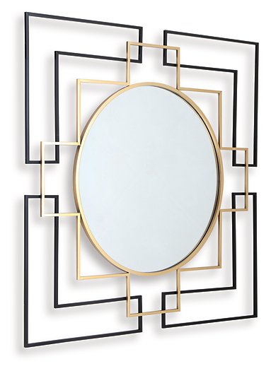 Oceanal Accent Mirror - Furniture Land (Milwaukee, WI)