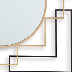 Oceanal Accent Mirror - Furniture Land (Milwaukee, WI)
