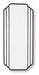 Antigone Floor Mirror - Furniture Land (Milwaukee, WI)