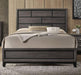 Acme Furniture Valdemar Queen Panel Bed in Weathered Gray 27050Q - Furniture Land (Milwaukee, WI)